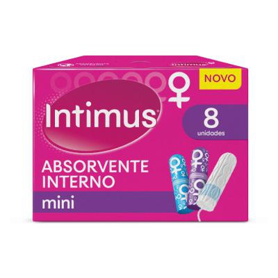 Absorvente Interno Intimus Mini 8 Unidades